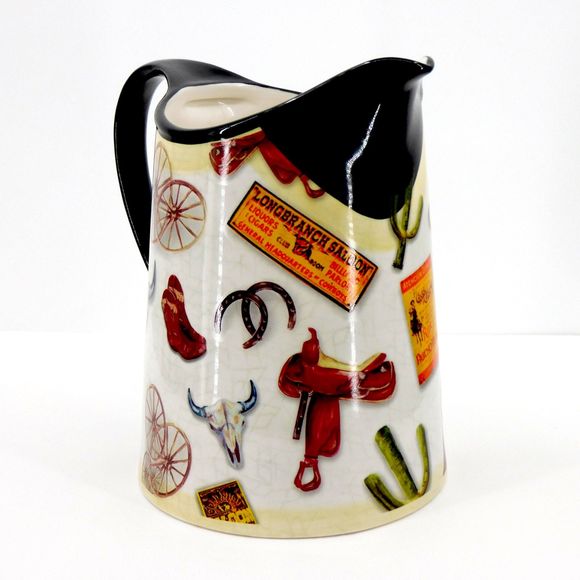 Lifestyle Home Mary Hughes Designs "Rodeo" Pitcher - Picture 3 of 10